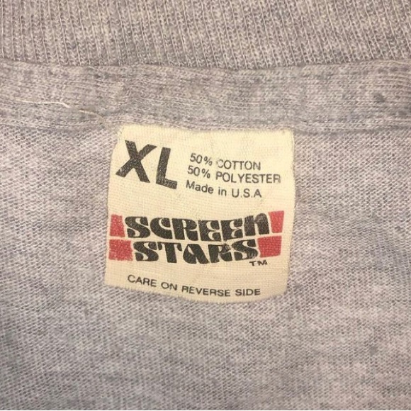 1983 IRON MAIDEN “Piece of Mind“ SIZE  XL- SCREEN STARS- Made in USA 🇺🇸 - Picture 2 of 9